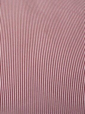 Red & White Striped Fabric Cotton Blend 1/2 yard x 58" wide